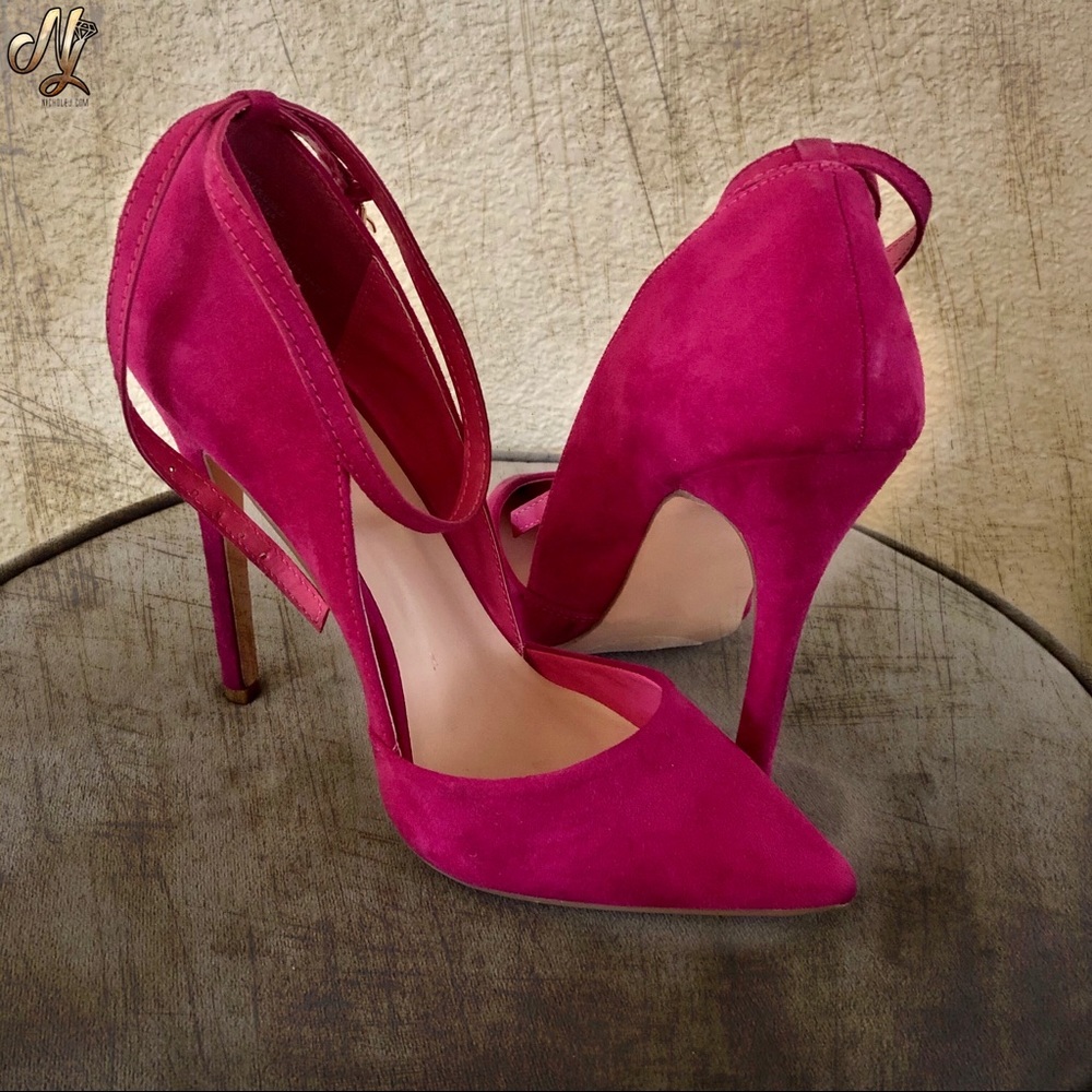 Fuchsia Pink Stiletto’s
